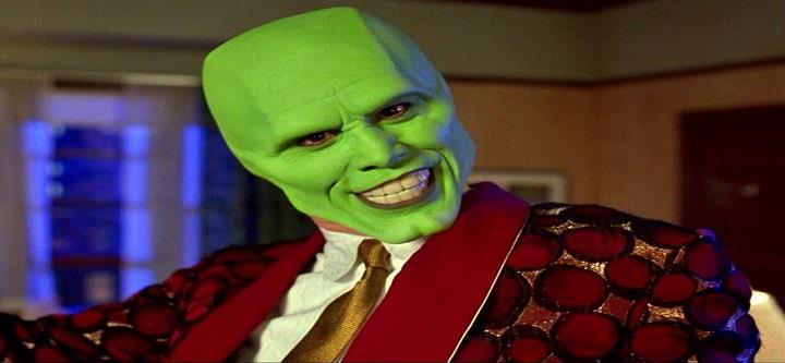 گریم جیم کری در فیلم ماسک