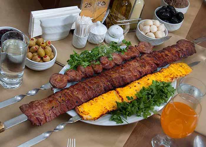 کباب رستوران جلالی تبریز