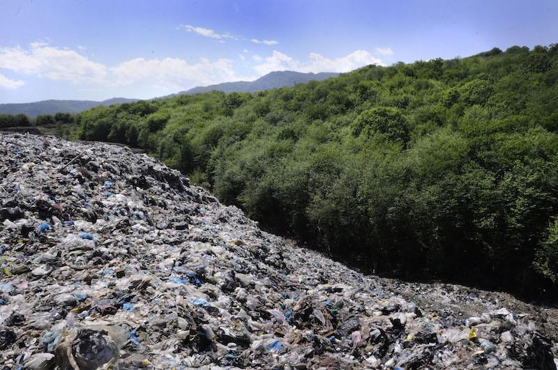 تخلیه زباله در جنگل های شمال