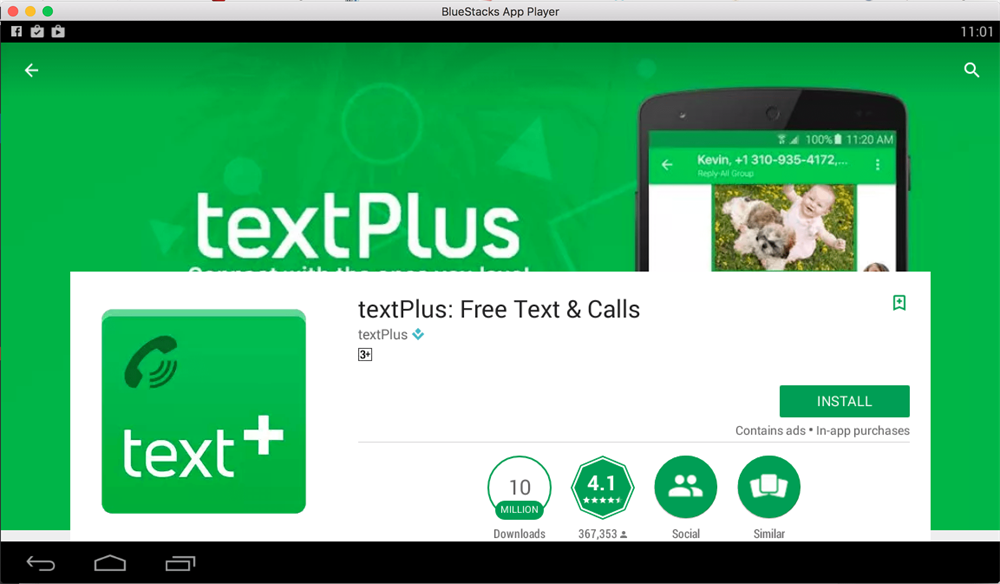 اپلیکیشن ساخت شماره مجازی رایگان TextPlus