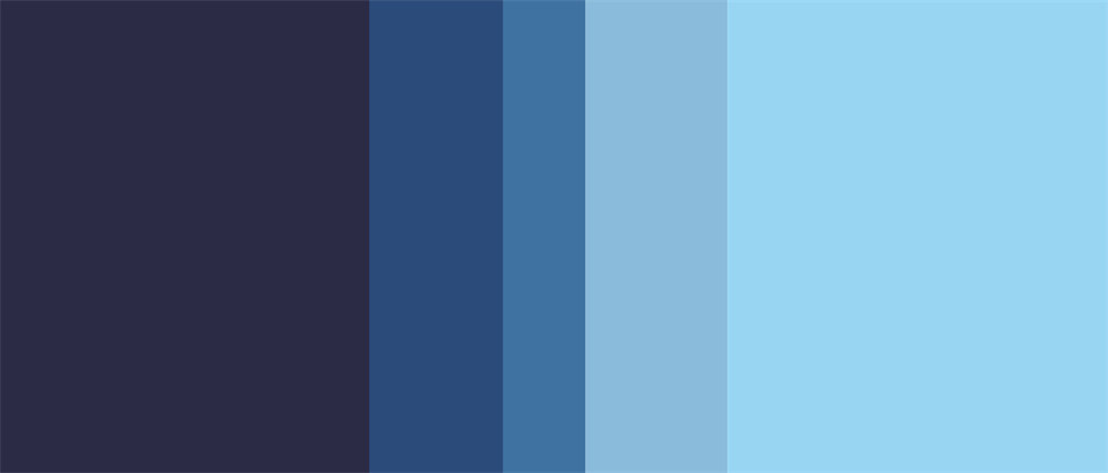 آبی، نیلی و ... جزو این رنگ‌ها هستند