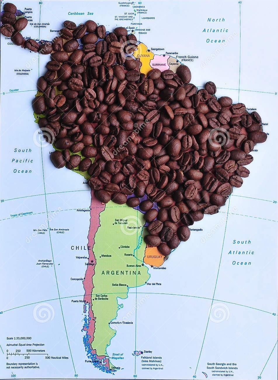 قهوه در قاره آمریکا