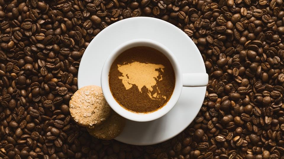 قهوه در قاره آسیا
