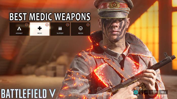 Battlefield V Best Medic Guns