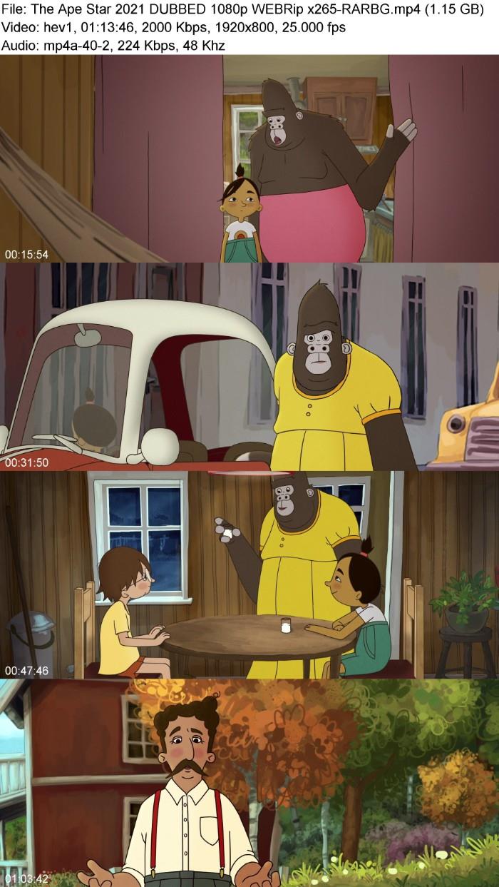 دانلود انیمیشن ستاره میمون(آنلاین)(فارسی)| The Ape Star 2021