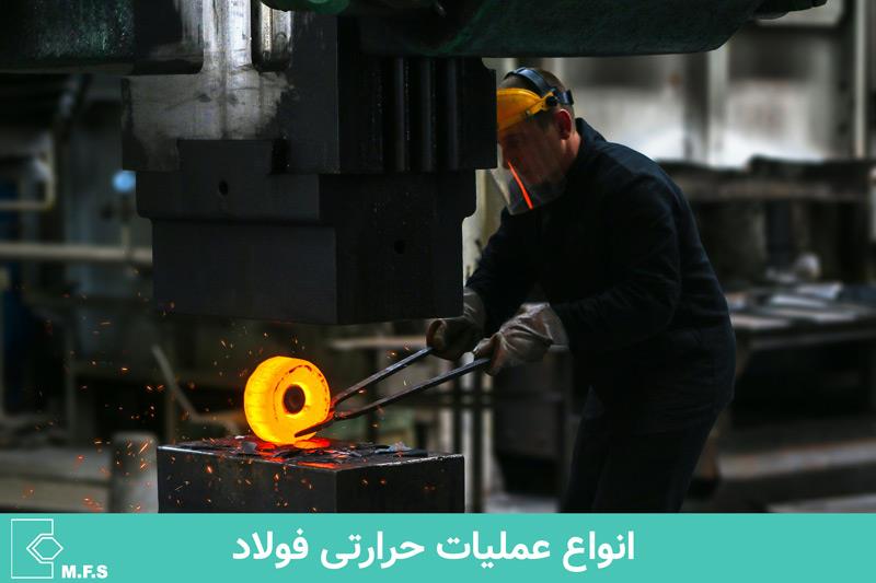 عملیات حرارتی فولاد 