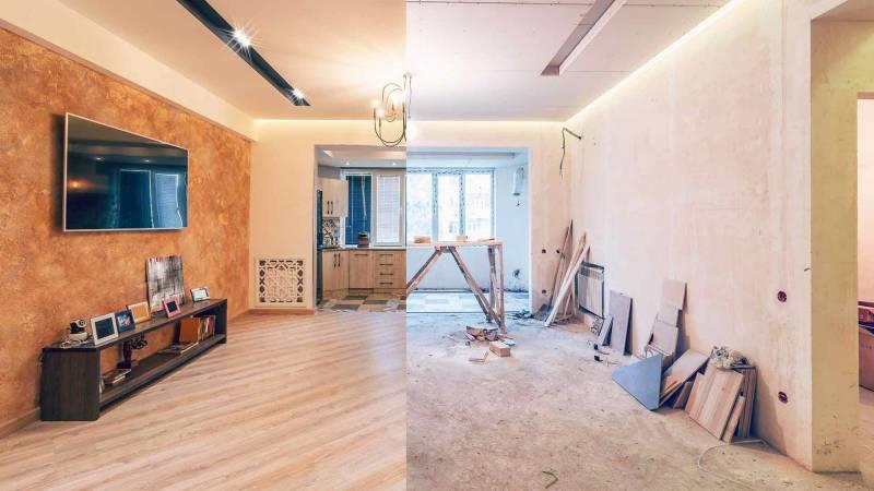 قبل و بعد از بازسازی یک خانه فرسوده