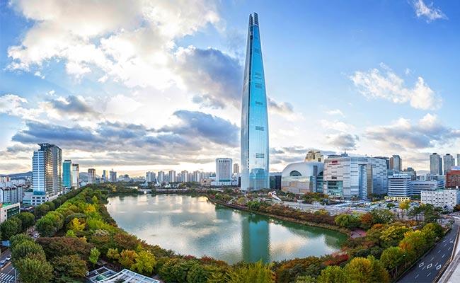 برج جهانی لوته در کره جنوبی