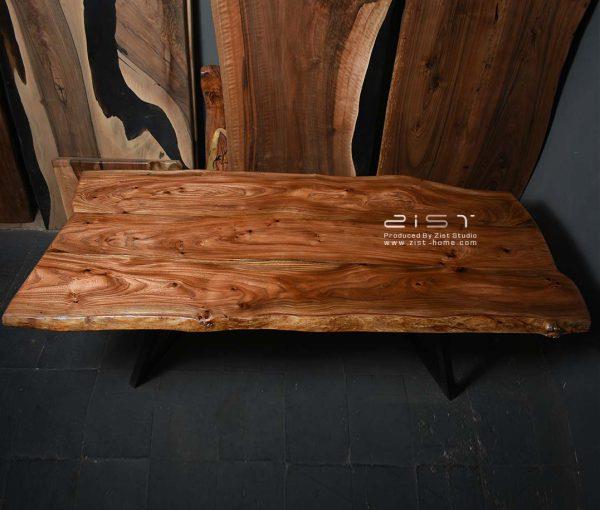 میز ناهار خوری چوبی روستیک مناسب برای خانه های مدرن